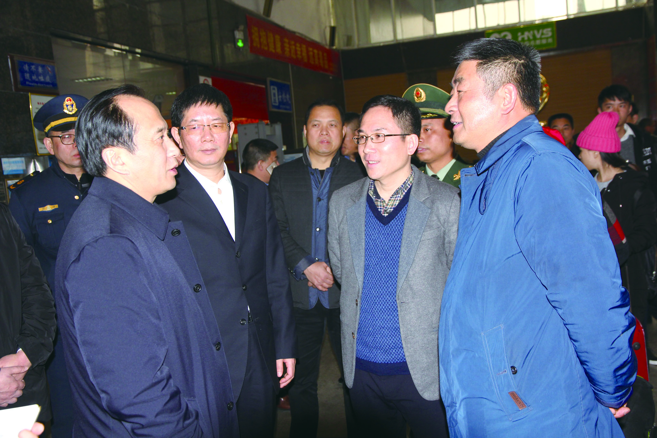 2月8日，副省长、省公安厅厅长许显辉来我司督导安全生产工作