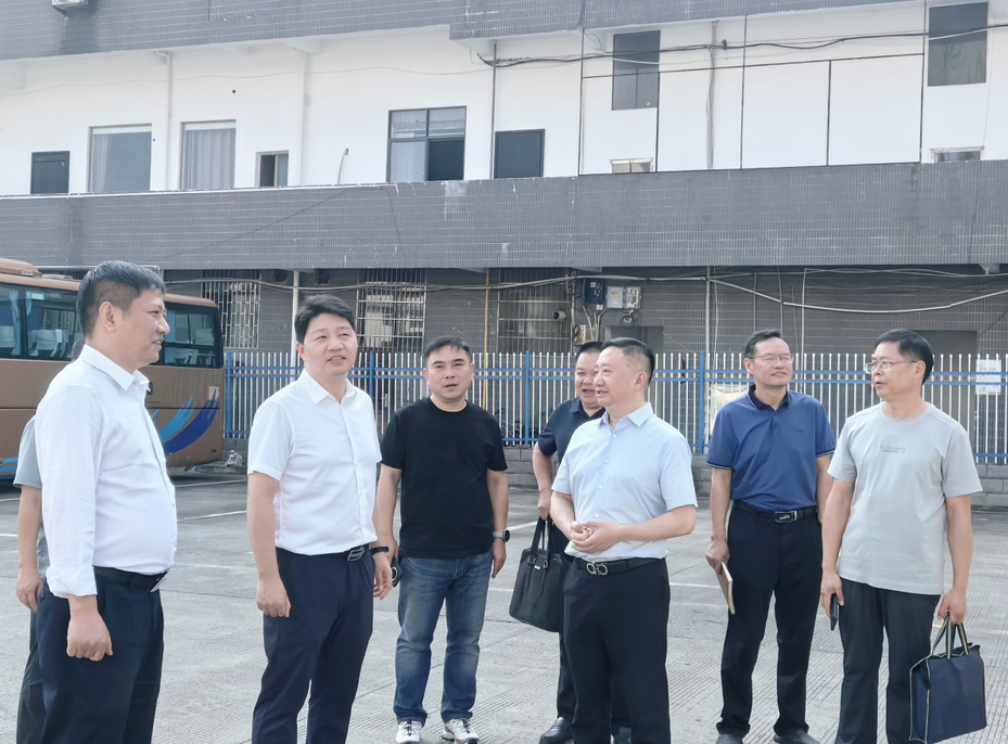 副市长江韬一行莅临集团公司走访调研、督导安全生产 现场办公纾困解难